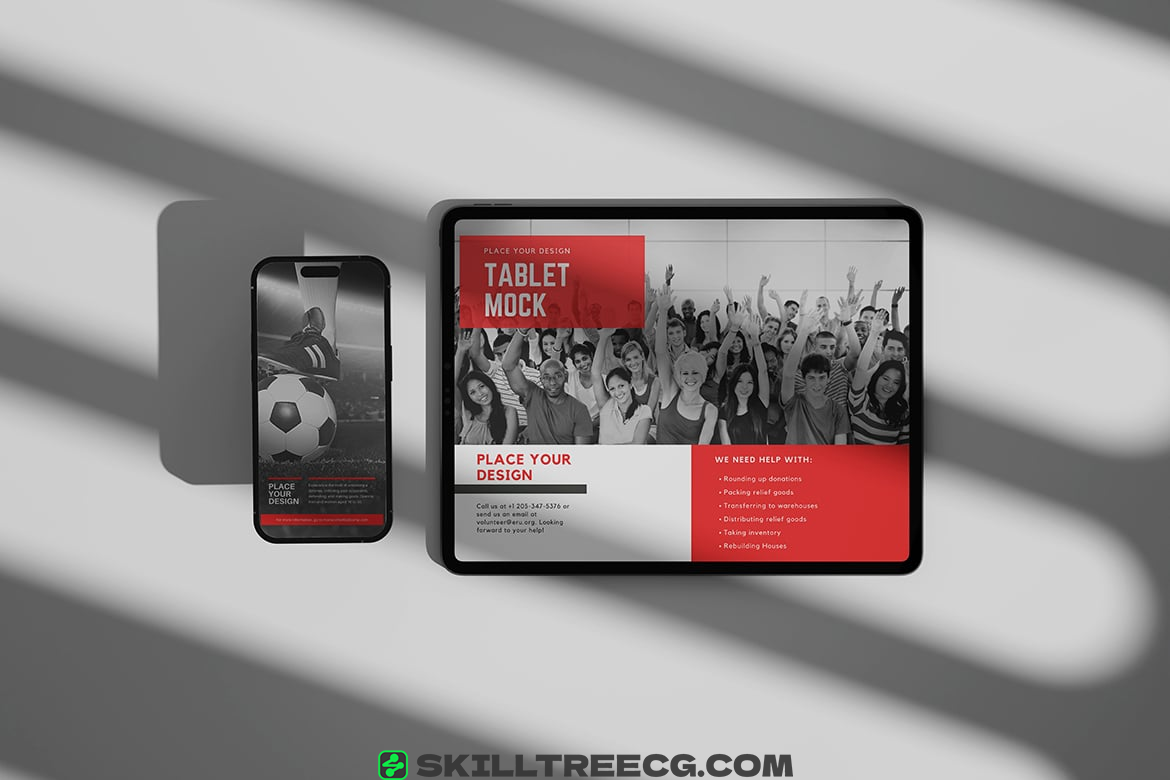 图片[9]-iPhone 14 Pro and iPad Pro Mockup（968970）-技能树